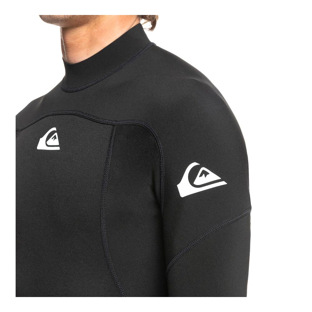 Quiksilver PROLOGUE - Top néoprène 1 mm Homme black