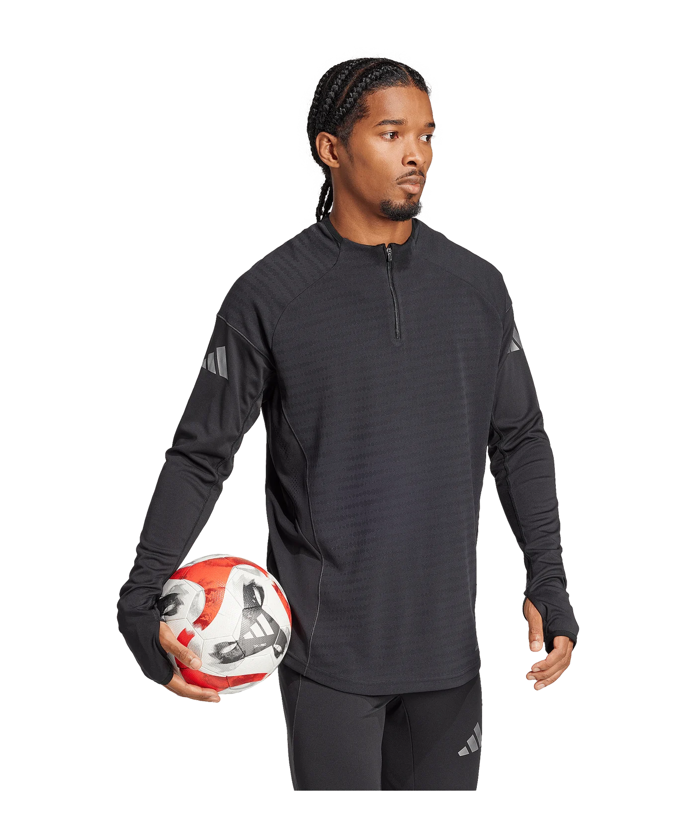 adidas Tiro 25 Pro Sweatshirt Schwarz