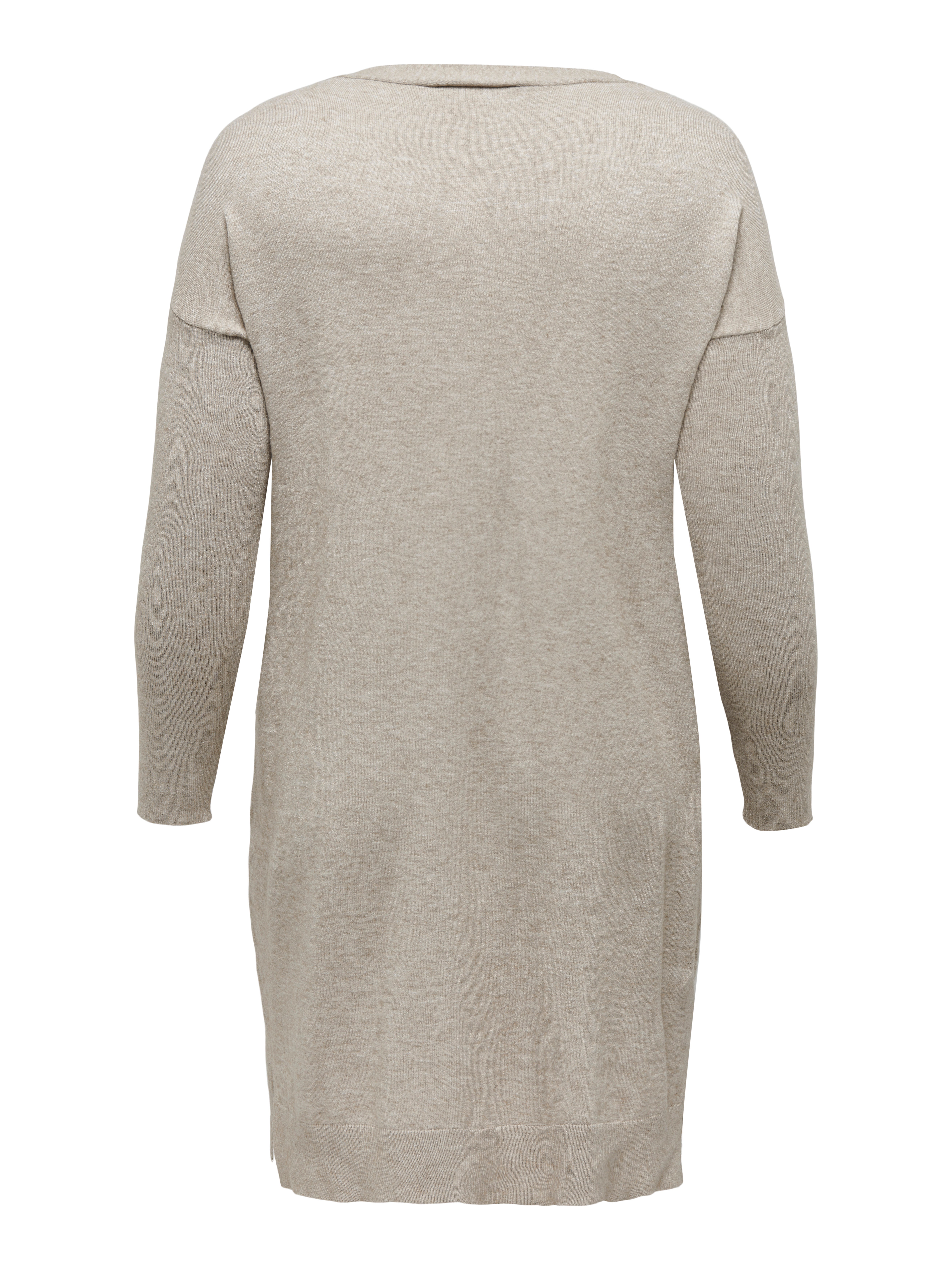 CARIBI Langes Kleid Mocha Meringue