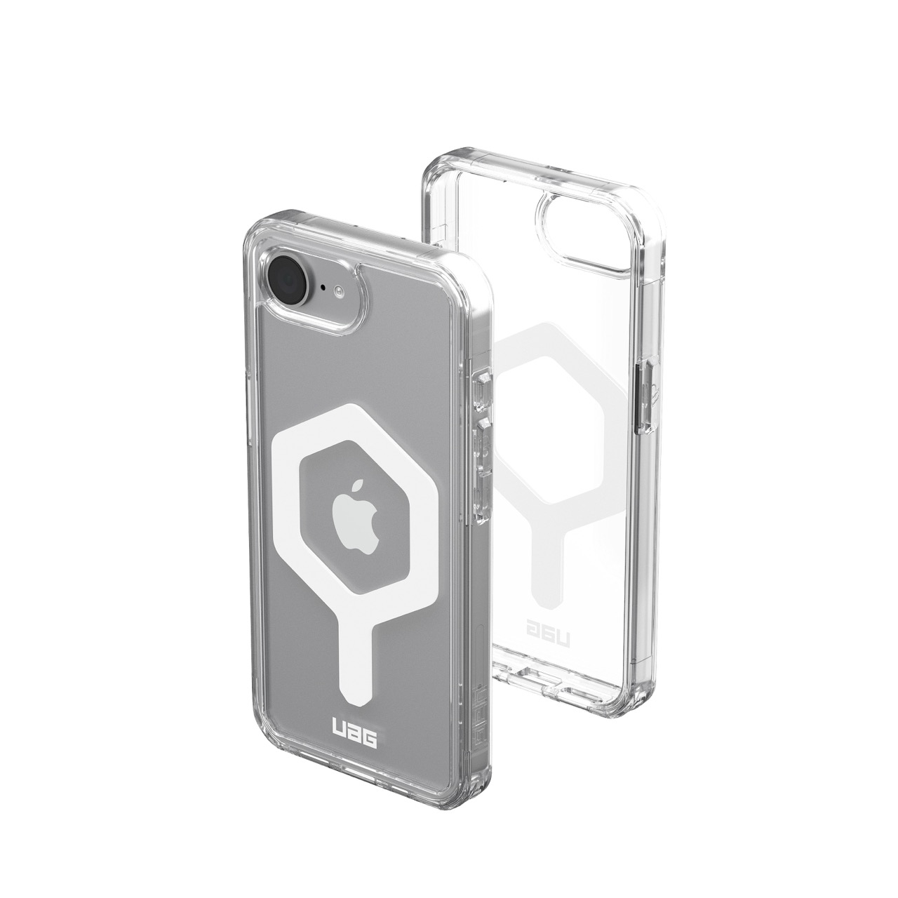 iPhone 16e MagSafe Hybrid Schutzhülle Plyo (114501114341) - Transparent (Ice)
