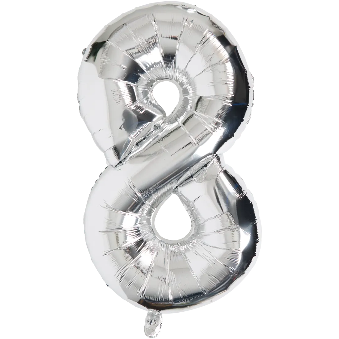 Ballon mylar chiffre
