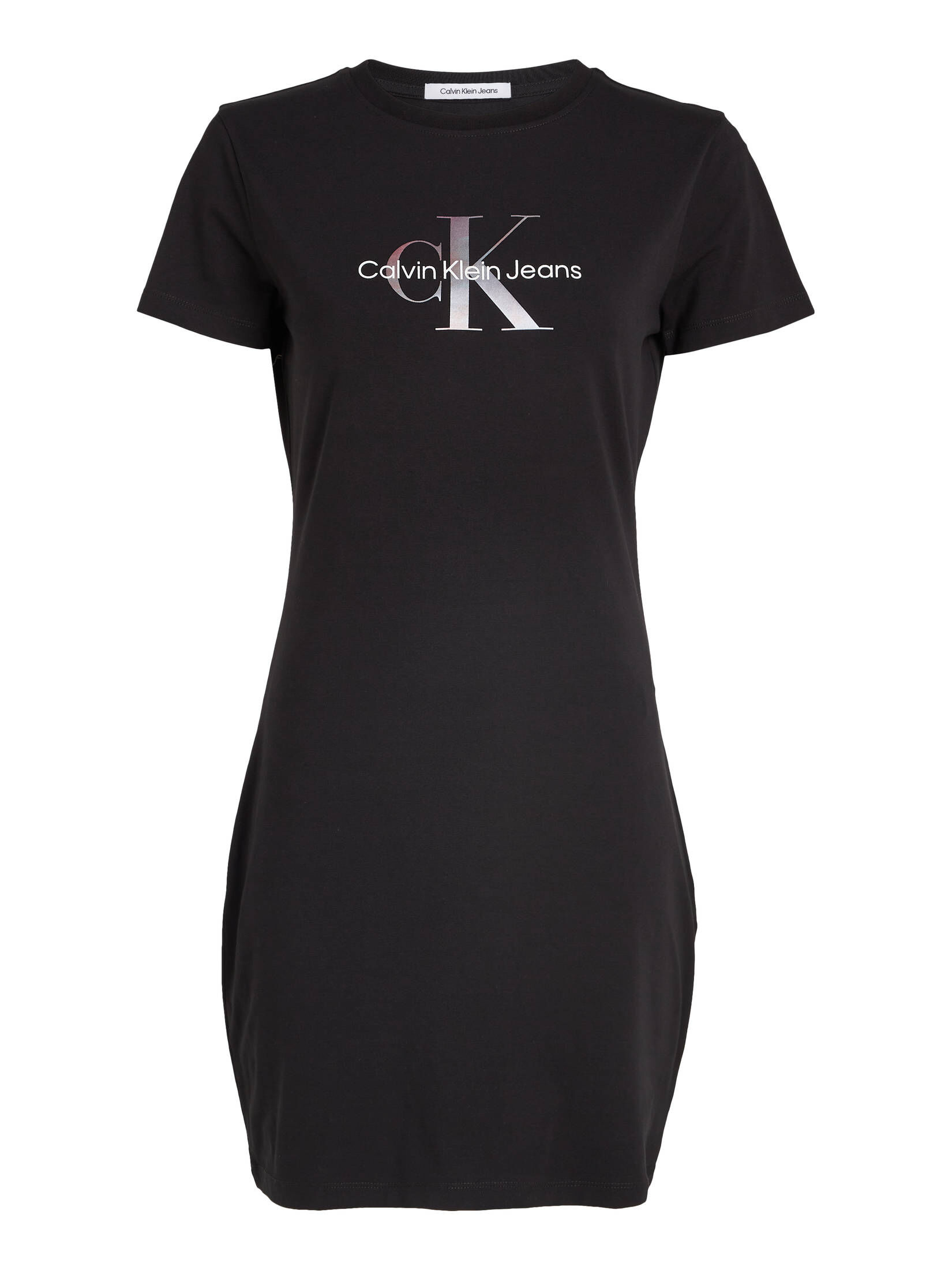CALVIN KLEIN JEANS| Damen T-Shirt-Kleid mit Monogramm