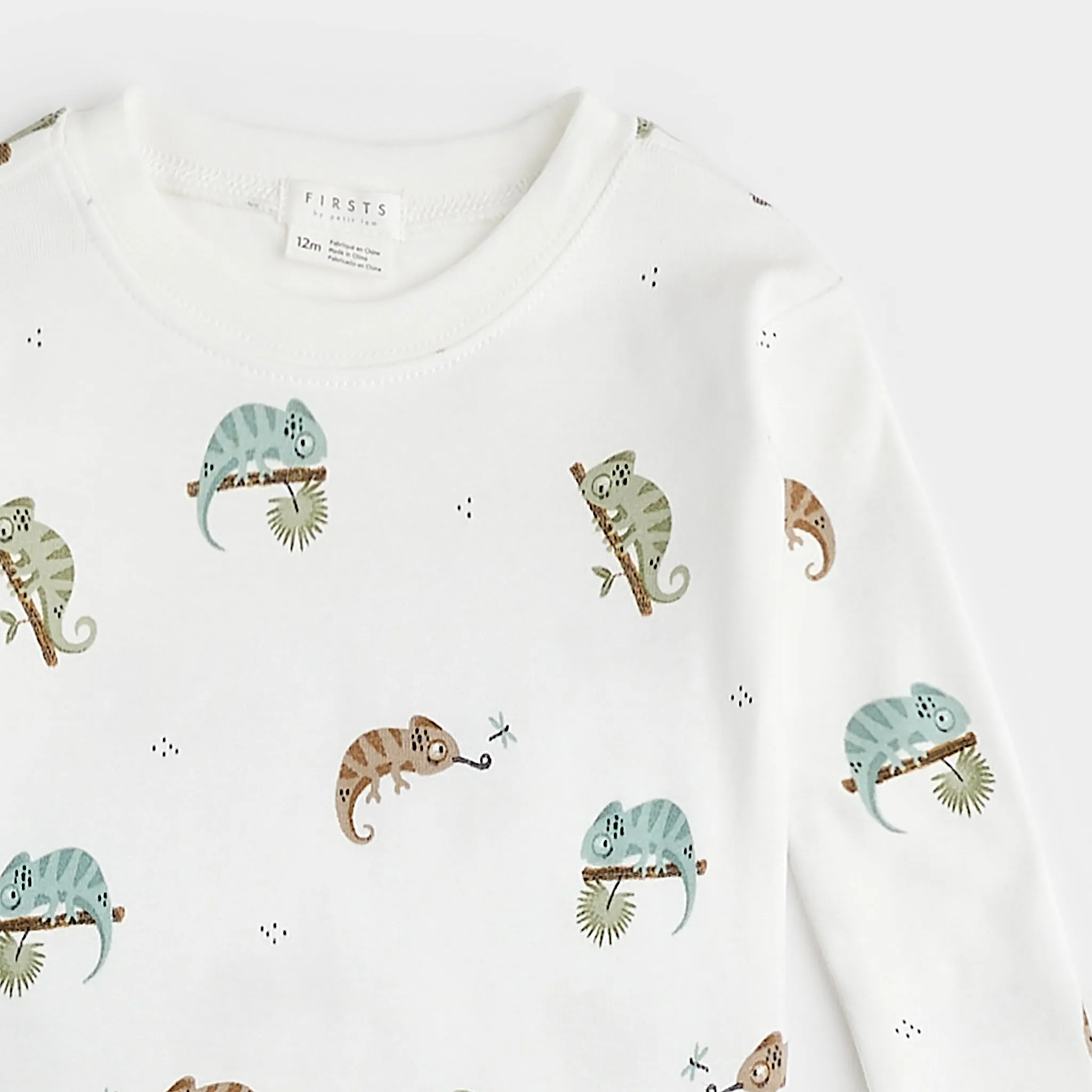 Firsts par Petit Lem Pyjama 2 Pièces Caméléon 0-12mois