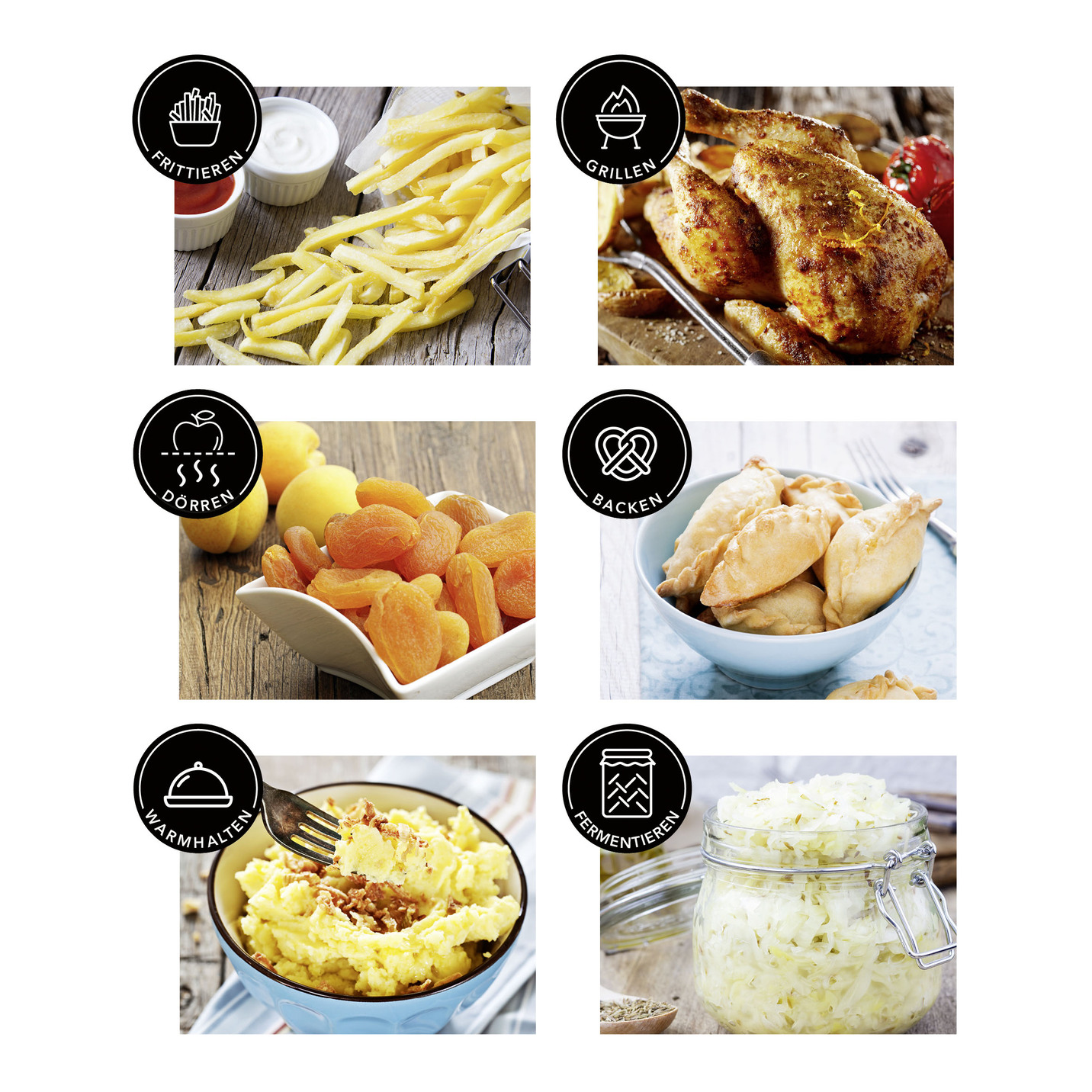Digitaler Heißluftofen für mehr Genuss mit weniger Fett