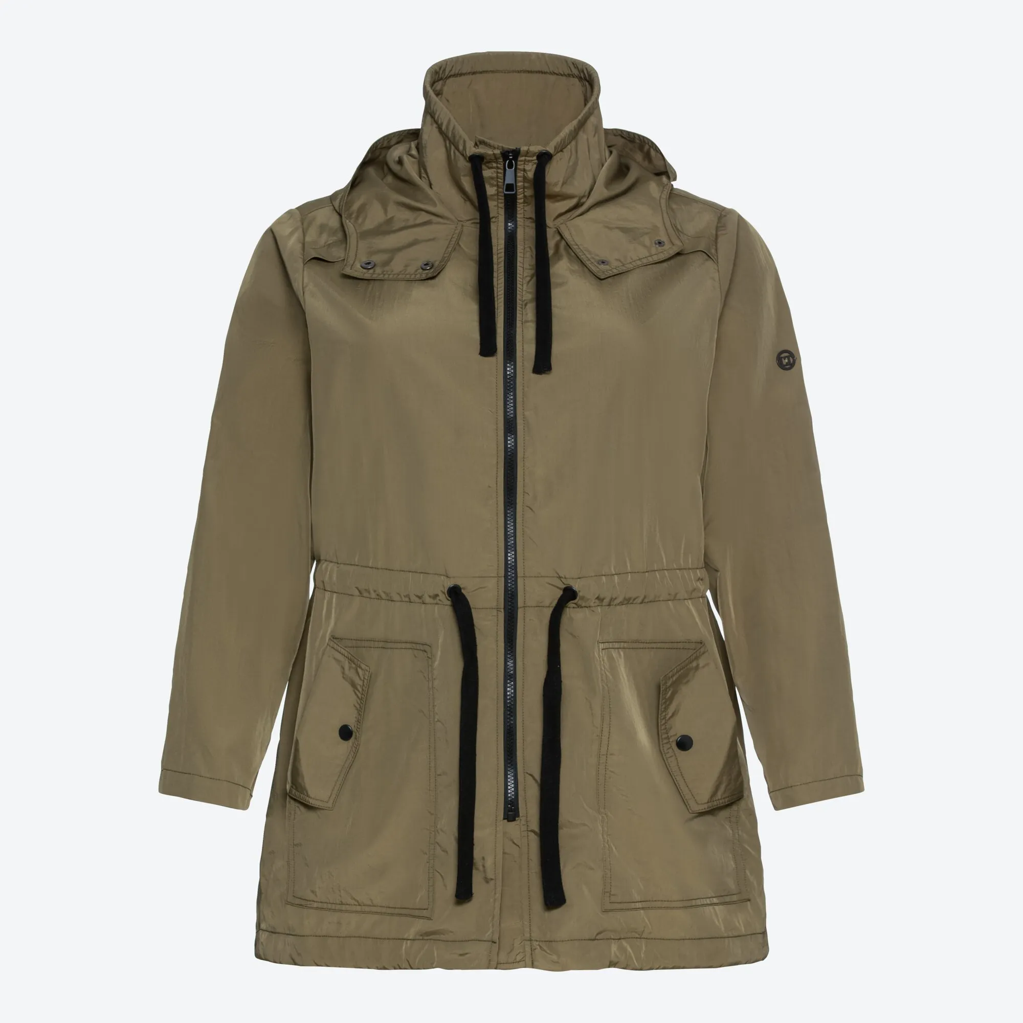 Damen-Jacke mit Kapuze, große Größen