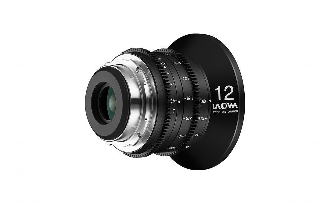 Festbrennweite 12 mm F/2.9 Zero-D Cine – Arri PL<br>Vollformat-Objektiv mit weitem Winkel