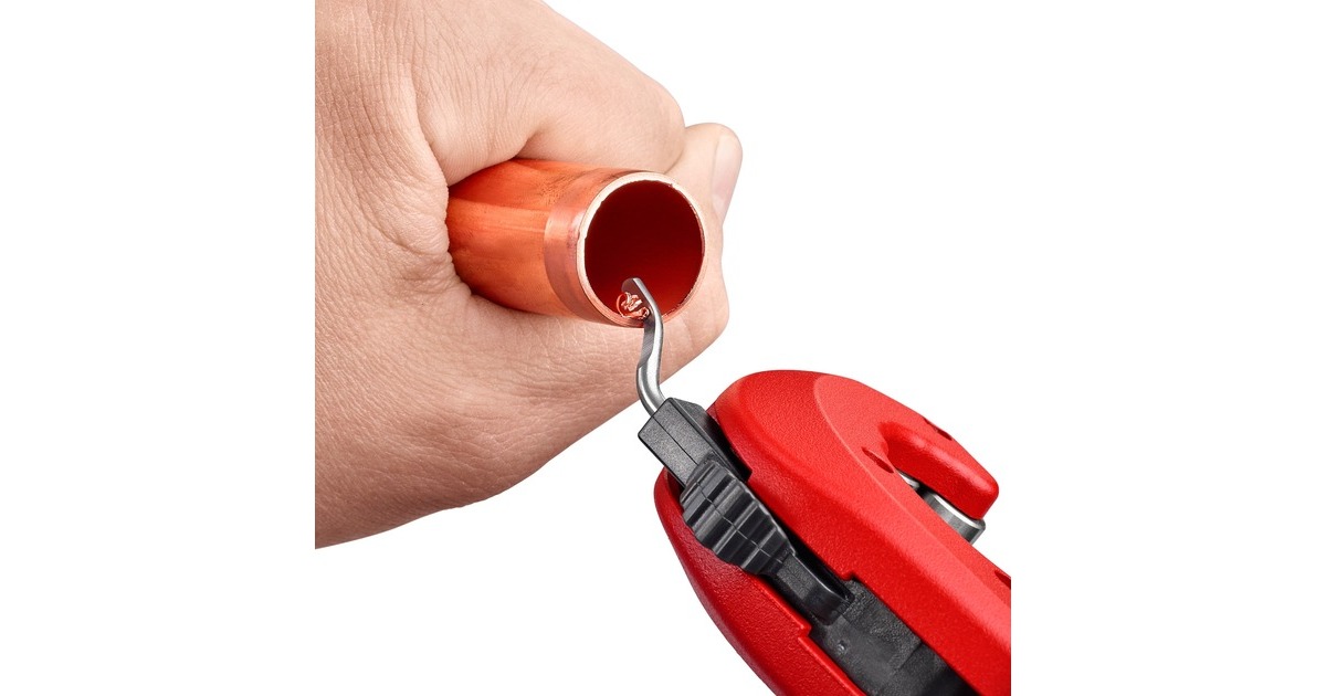 KNIPEXBuissnijder TubiX 90 31 02 BK pijpsnijder  (Rood, Ø 6 - 35mm)