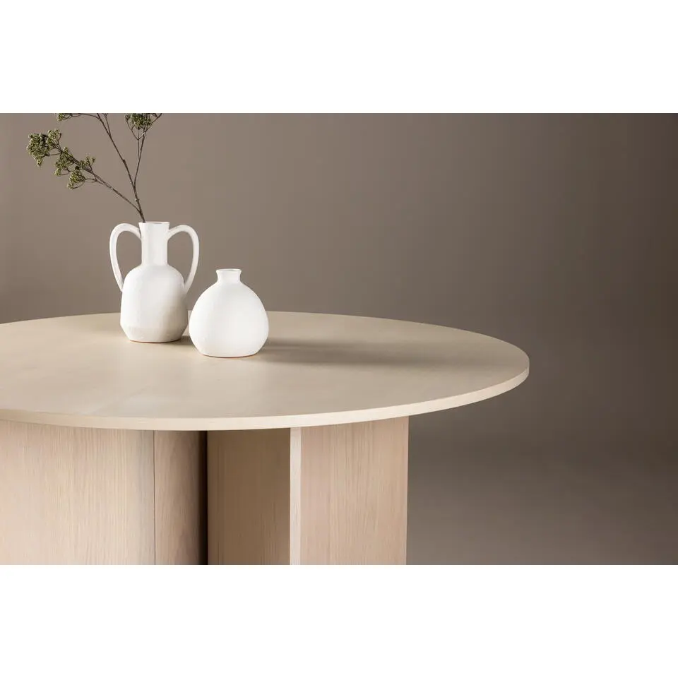 Eettafel Rond - Naturel - 120x120x76cm - Tyresö