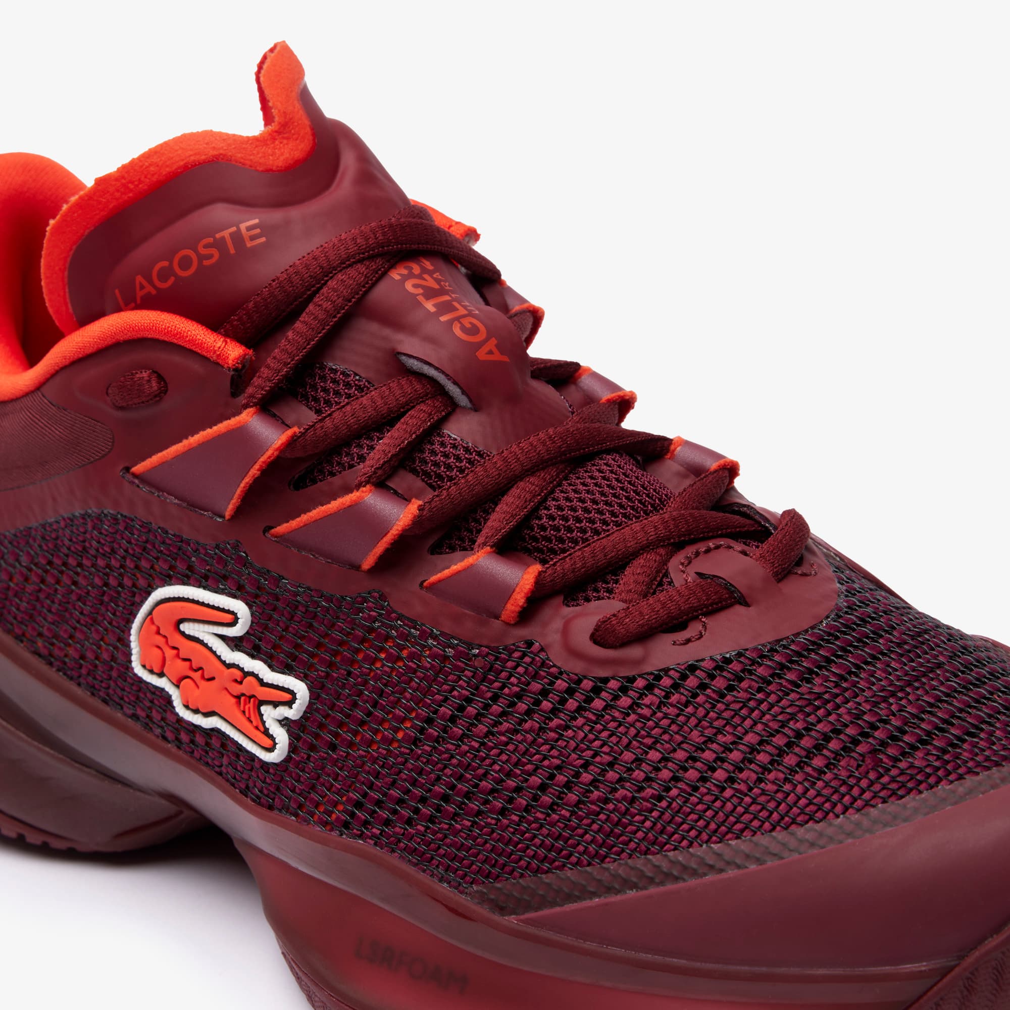 Chaussures de tennis AG-LT23 Ultra femme textile Performance - Rouge - Lacoste - Femme