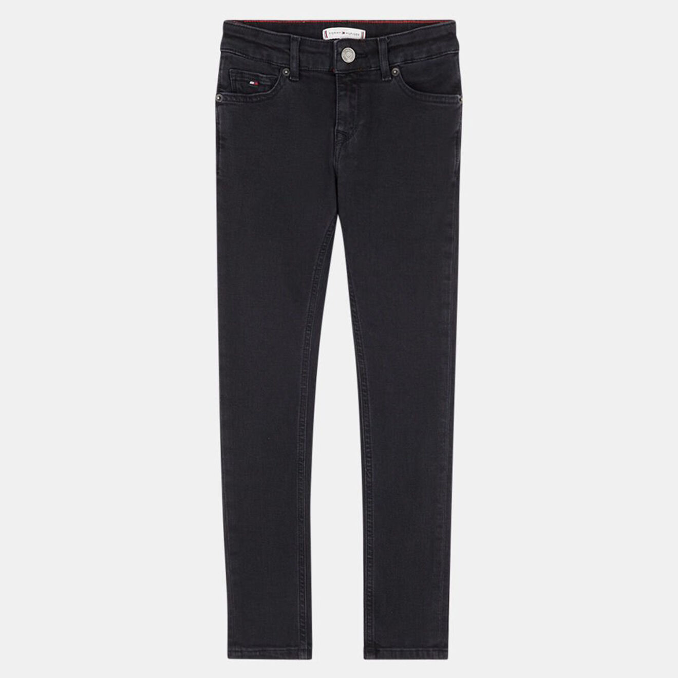 Tommy Hilfiger Jean en Coton organique Skinny Nora noir