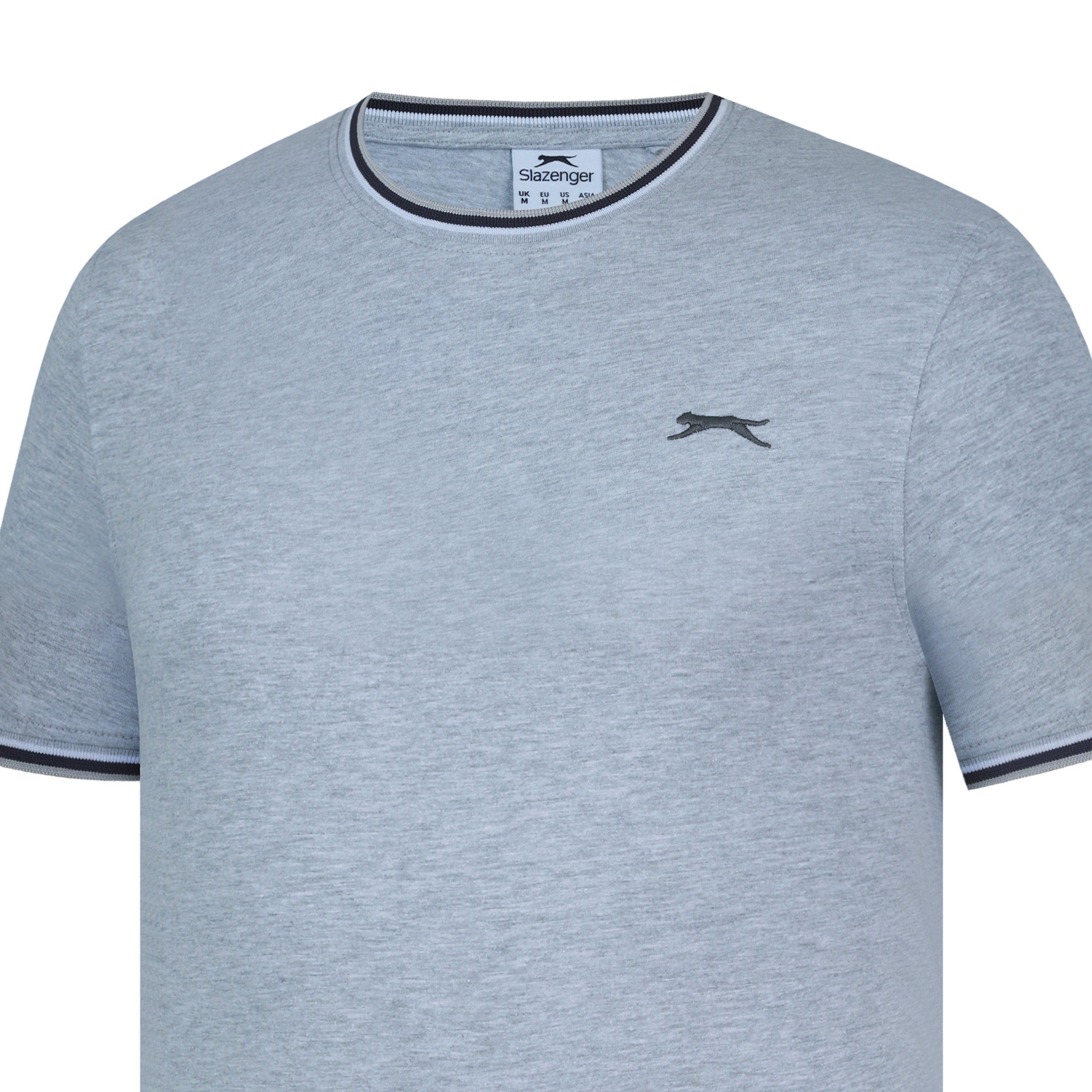 Slazenger Tipped T Shirt Mens