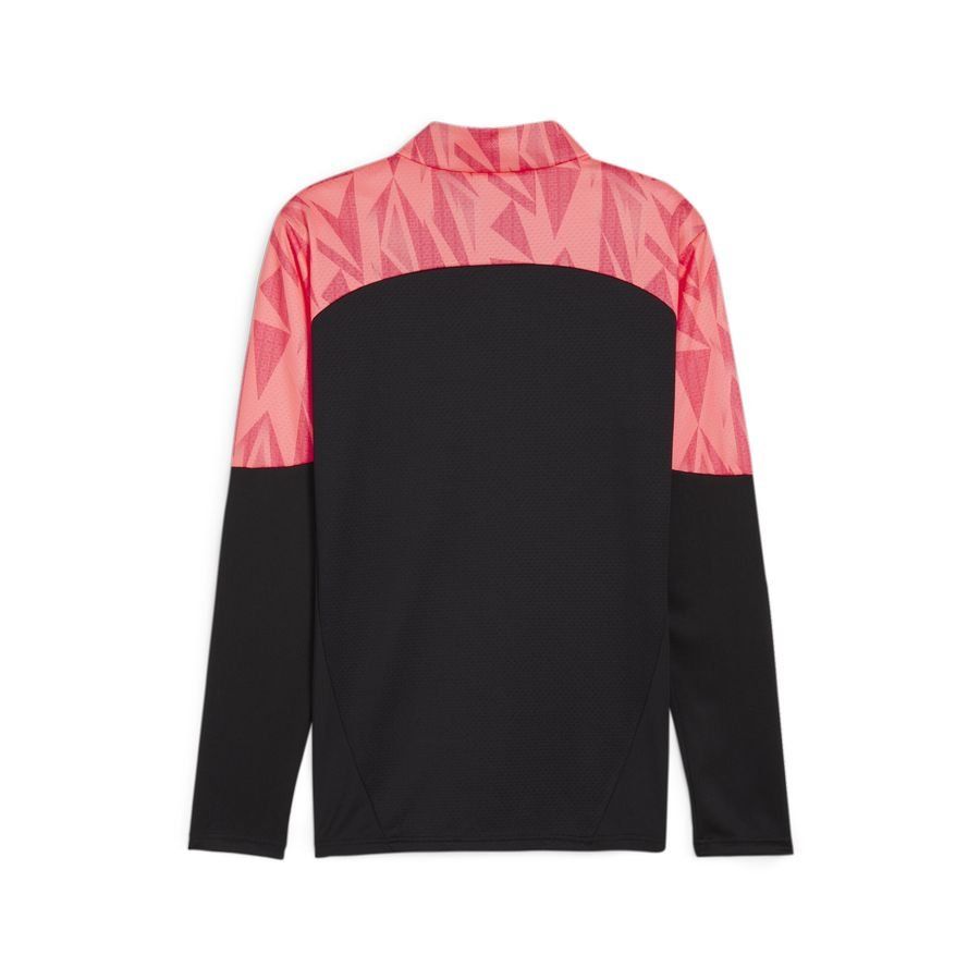 PUMA Maillot d'Entraînement IndividualFINAL Fermeture Éclair 1/4 Forever Faster - Noir/Crépuscule