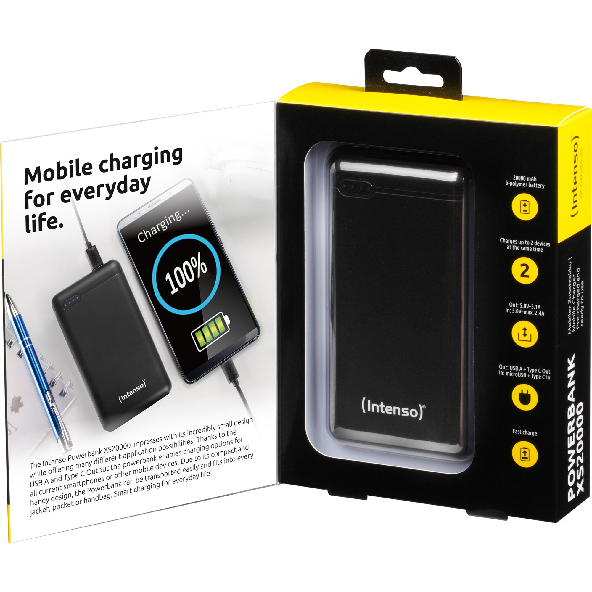 Intenso Powerbank Powerbank XS20000