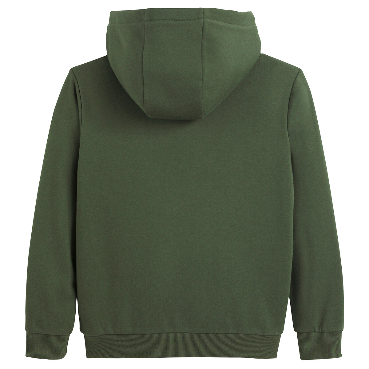 COLEÇÕES LA REDOUTE<br>Moletom com zíper em fleece, forrado com sherpa