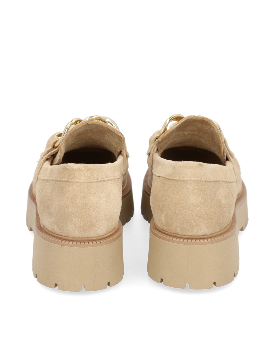 Veloursleder Slipper klassisch