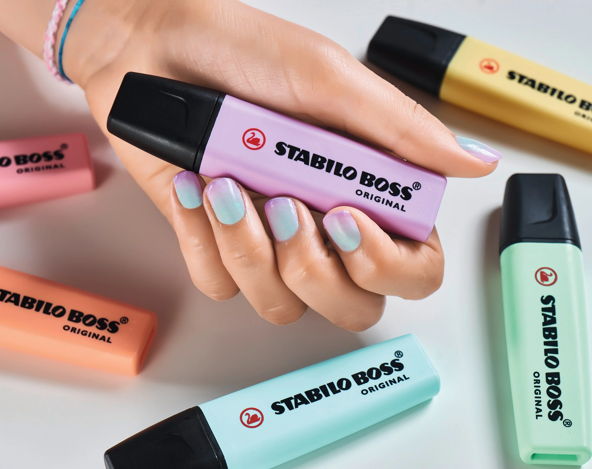 Textmarker STABILO® BOSS ORIGINAL Pastel 4er-Pack