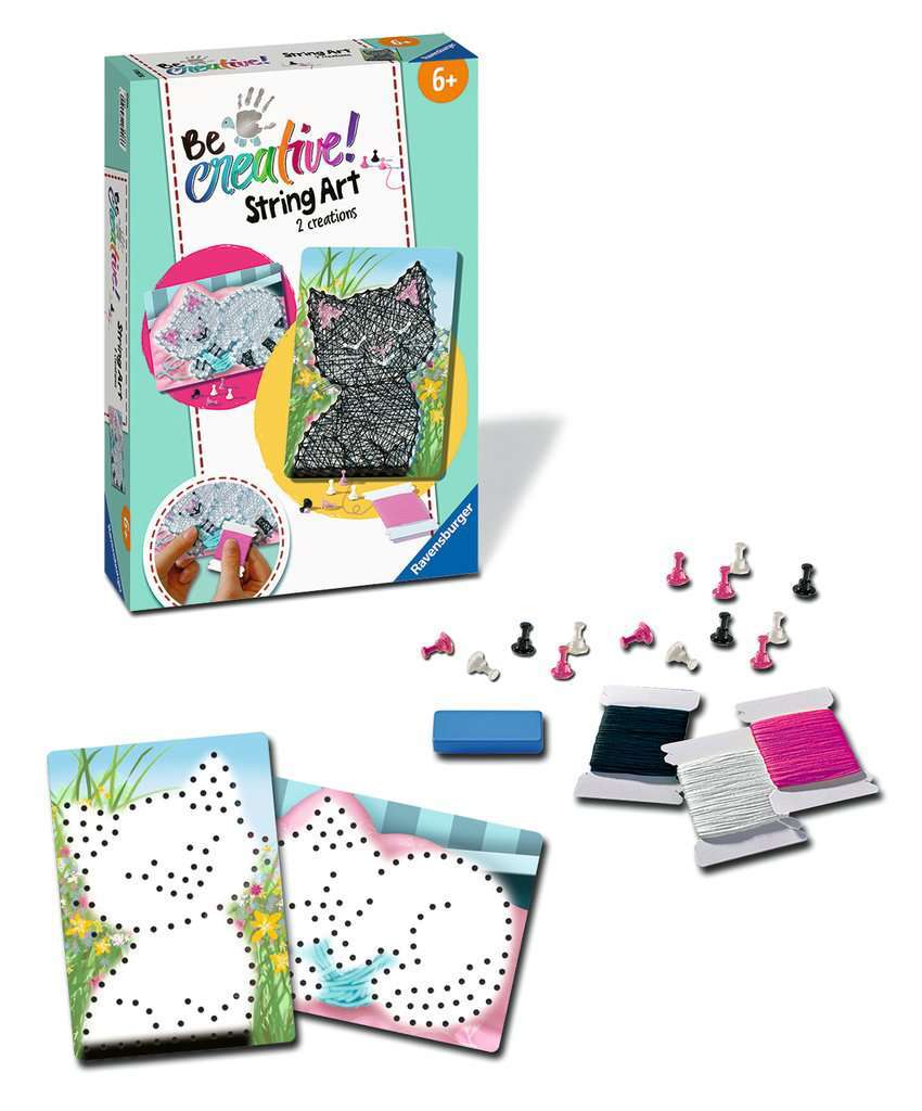 Ravensburger Spiel String Art Katzen