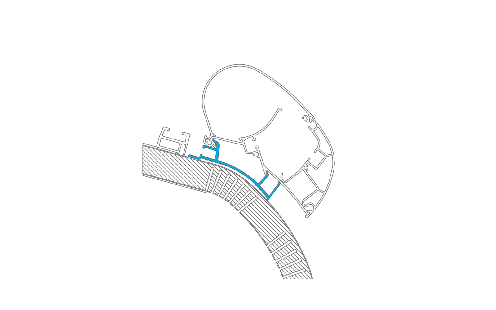 Dometic Adapter RP2000/2500 4,5M CARTHAGO CHIC