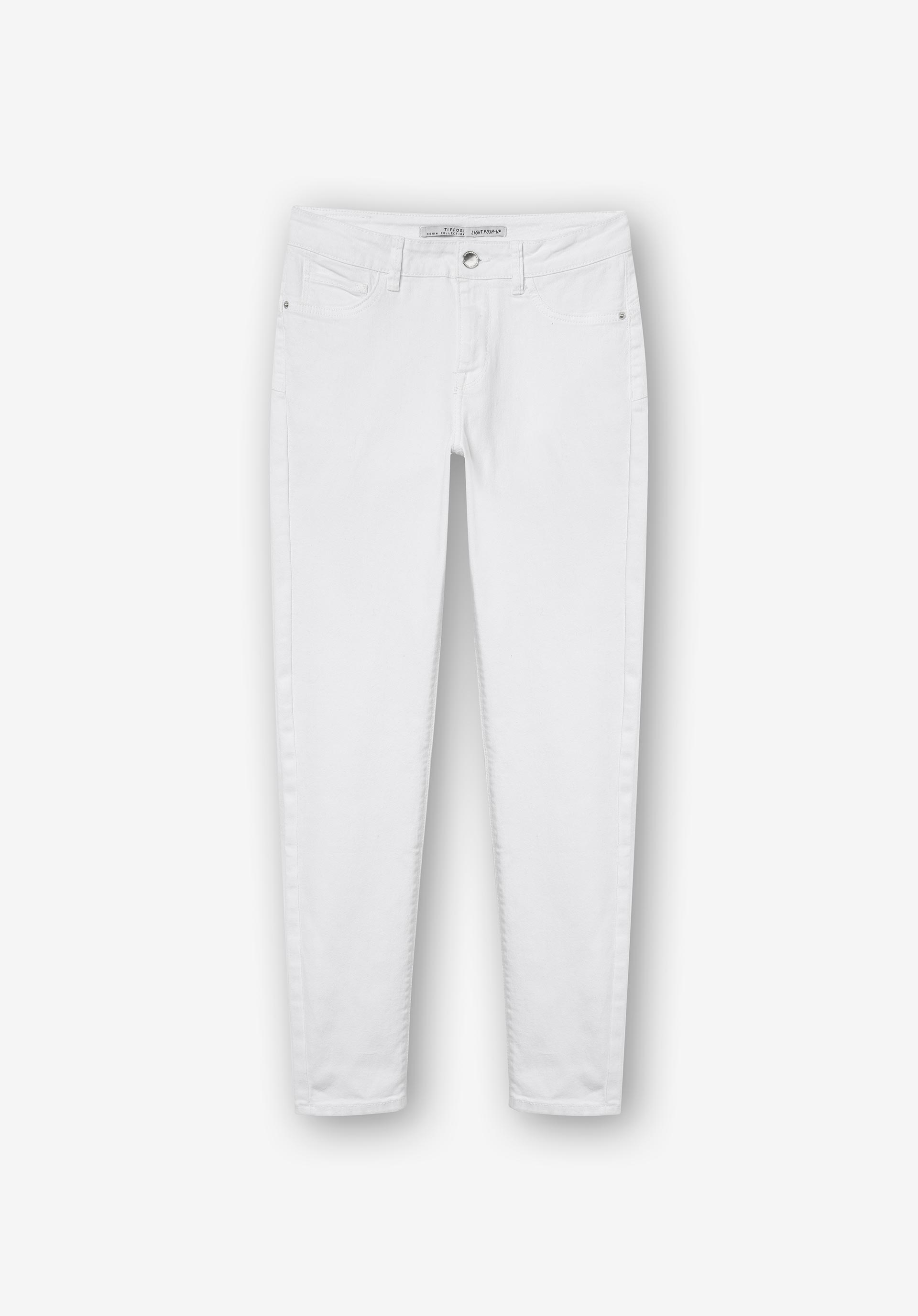 Jeans Light Push-up Skinny Cintura Média