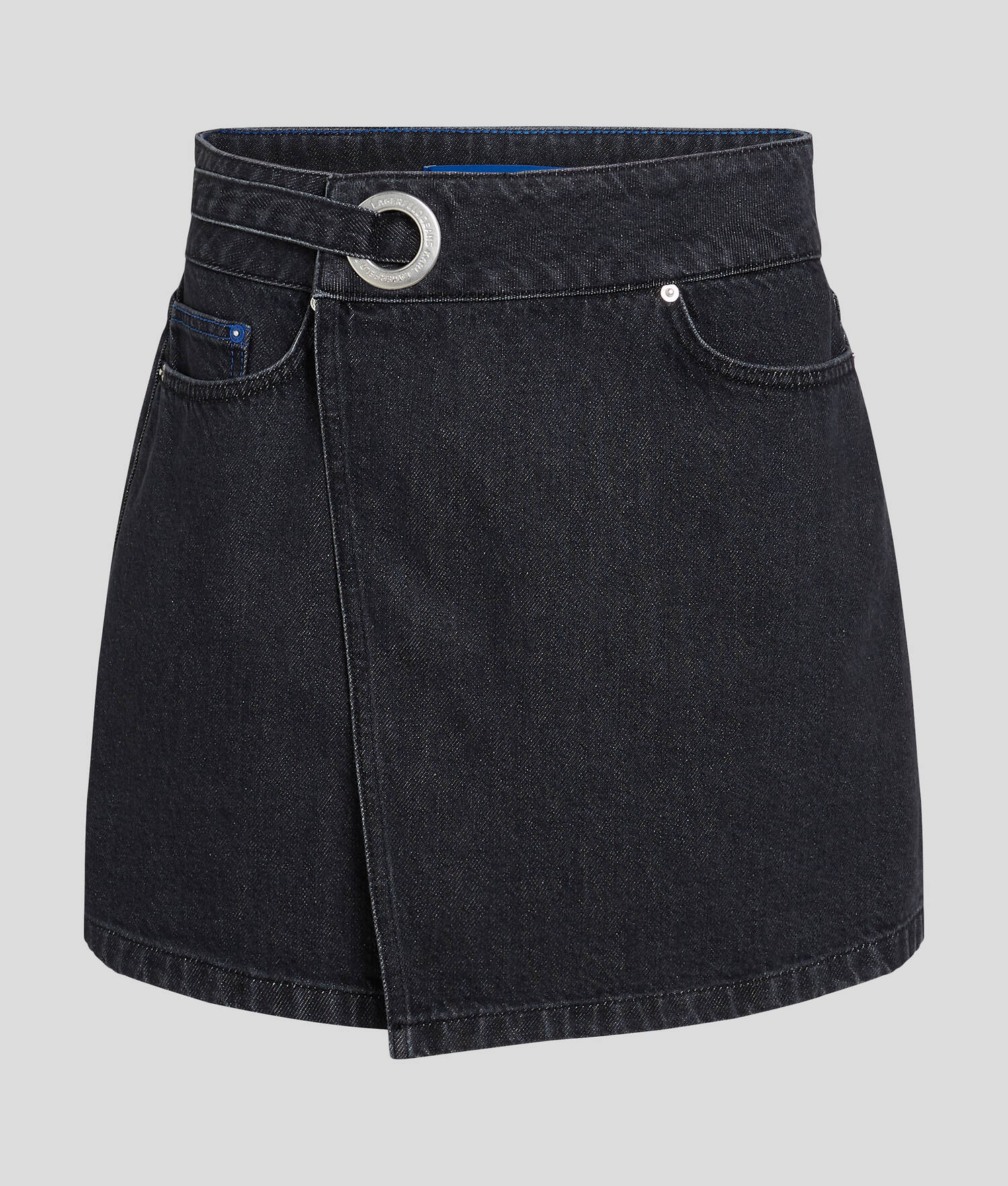 CHEMISE EN DENIM À ŒILLET KLJ