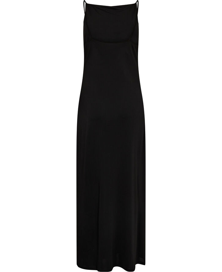 Filippa K High Neck Slip Dress Black