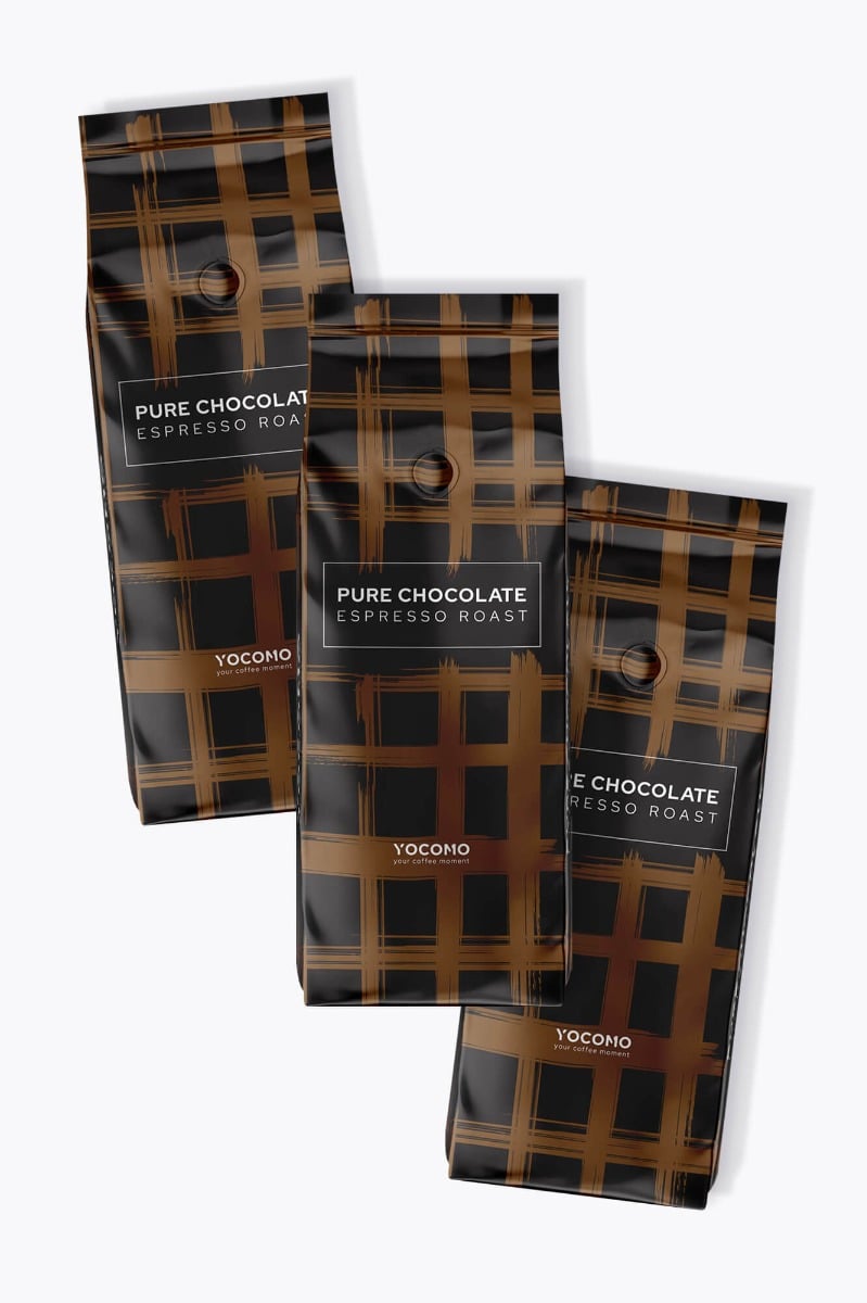 YOCOMO Pure Chocolate Espresso Roast Vorteilspaket 3kg