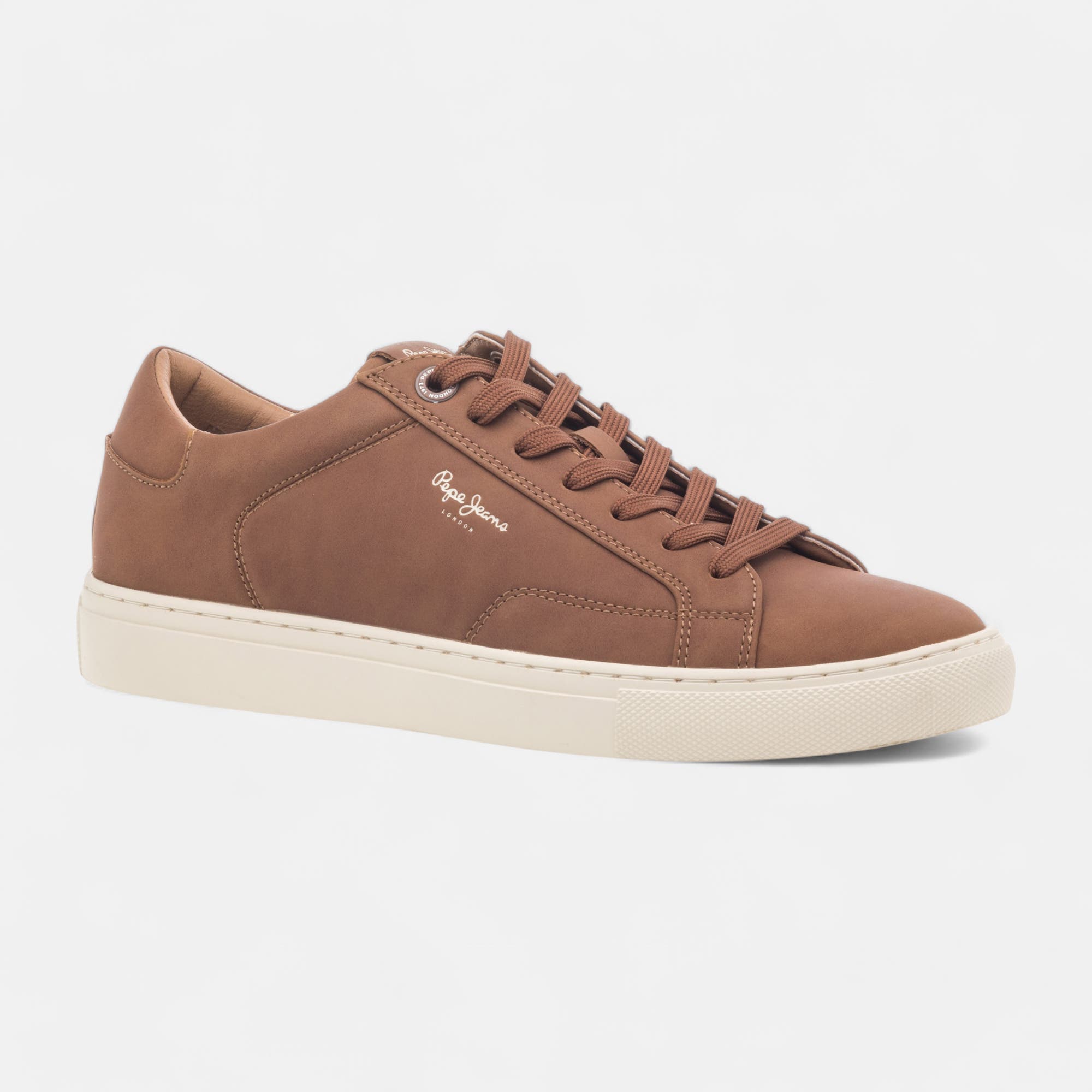 Baskets basses Homme cognac