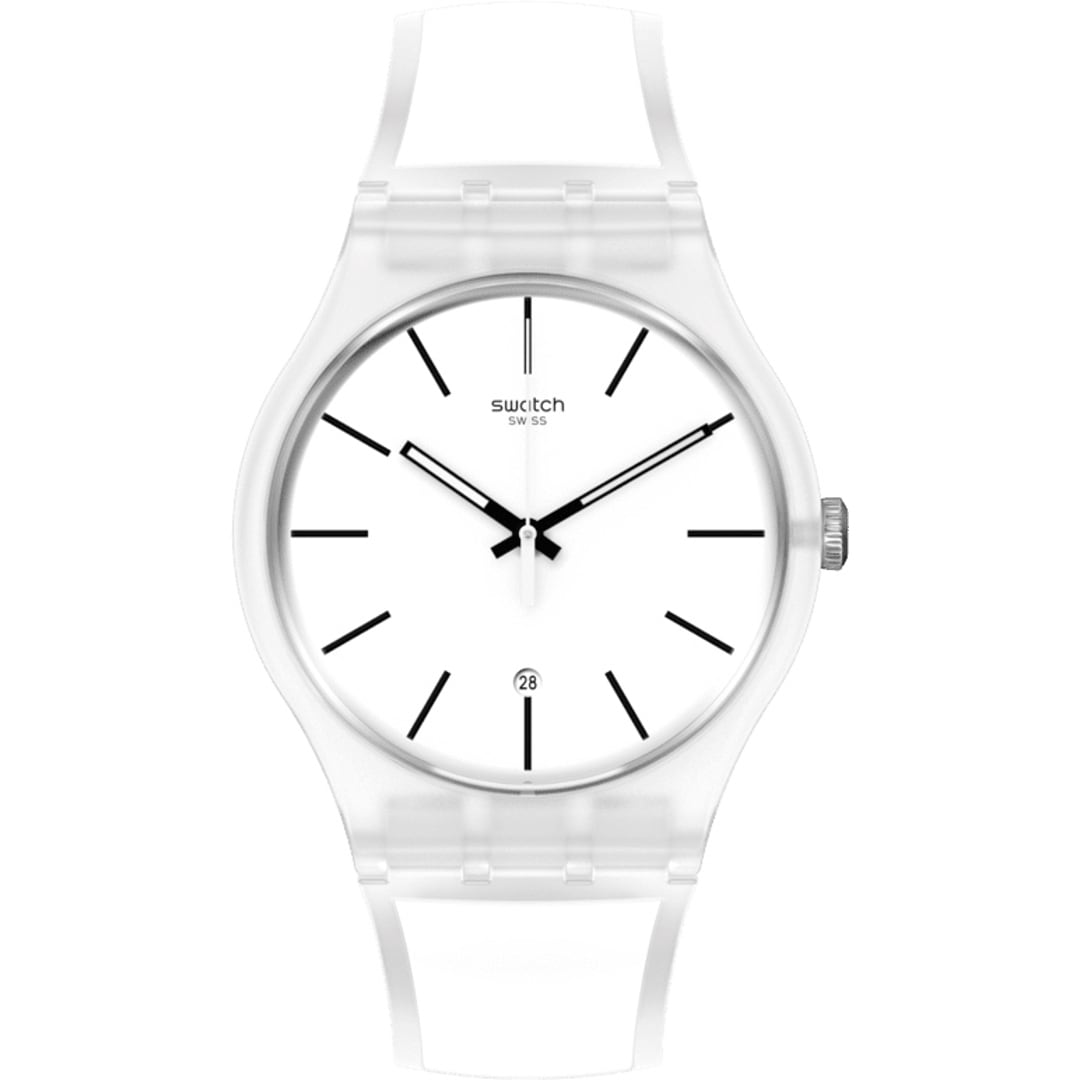 Swatch Original 41 Biosourced White Trip
