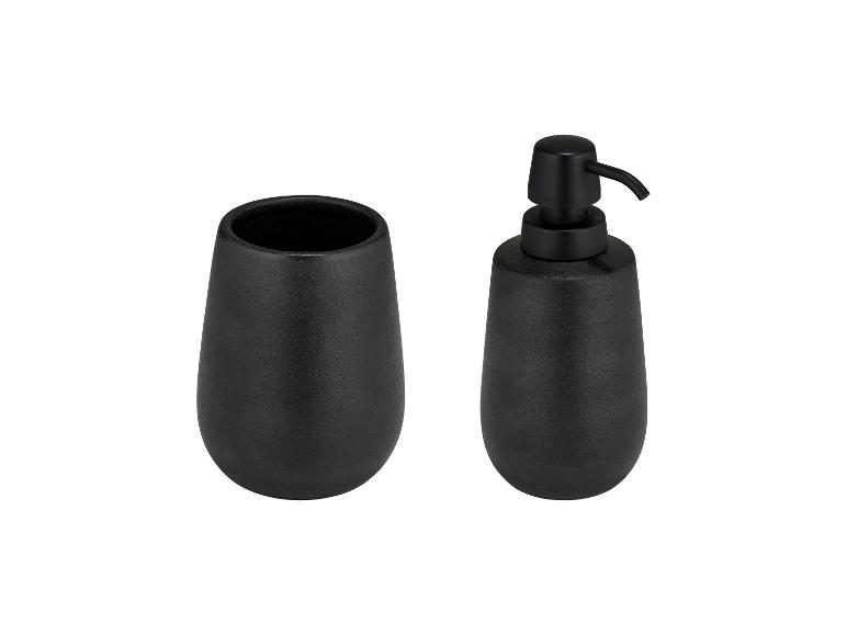 Zeepdispenser en tandenborstelhouder Nerno 2-delig