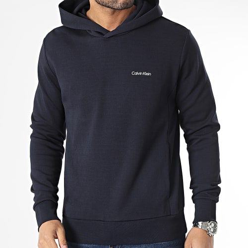 Sweat Capuche Micro Logo Repreve 9927 Bleu Marine