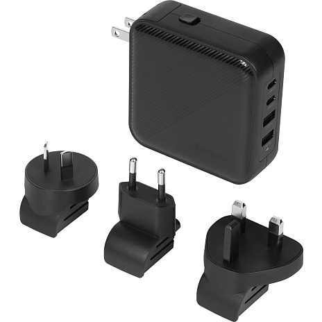 Targus Powerelite&ampnbsp;100W GaN vægoplader med 4 porte