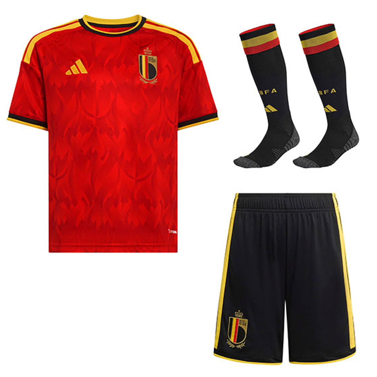 adidas België Thuis Tenue Kids WK 2026