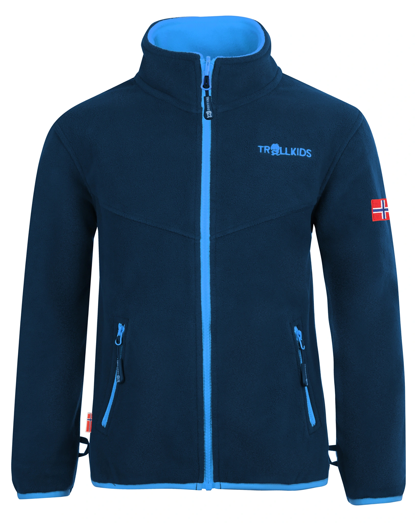 Fleecejacke OPPKids XT in navy/medium blue
