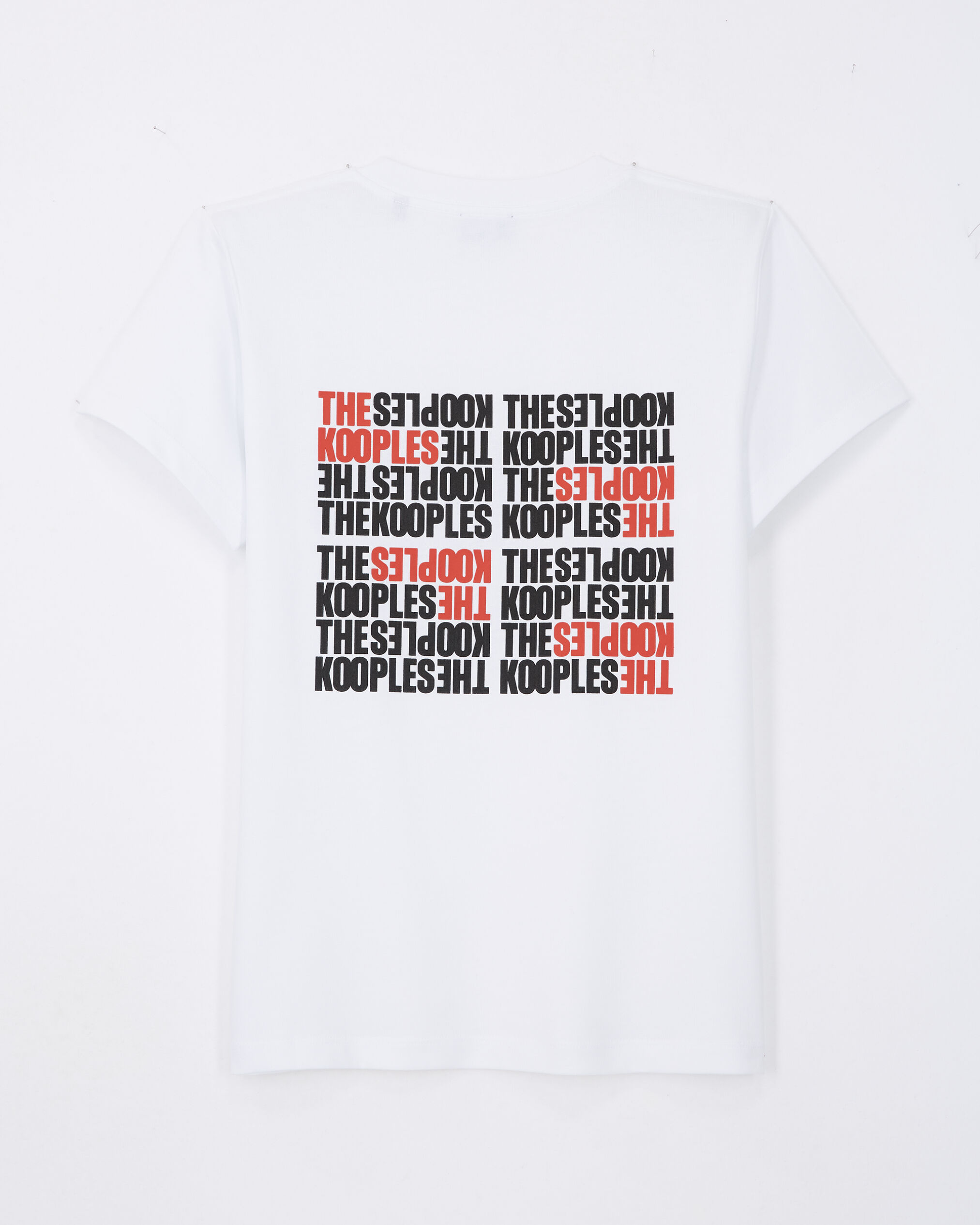 T-shirt logo The Kooples blanc