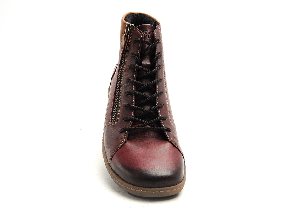 Remonte boots bottine plates femme r1459 bordeaux