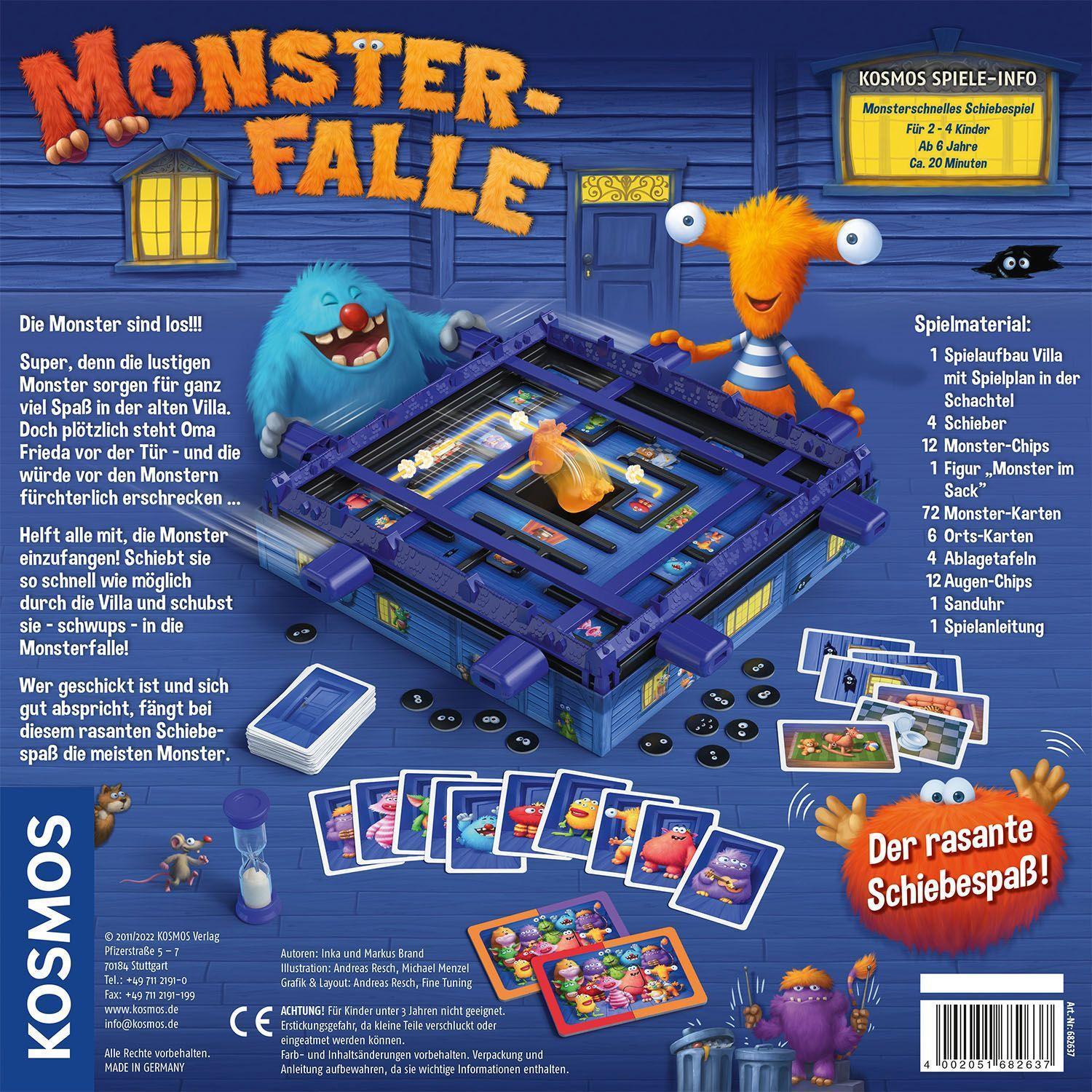 Gesellschaftsspiel MONSTERFALLE