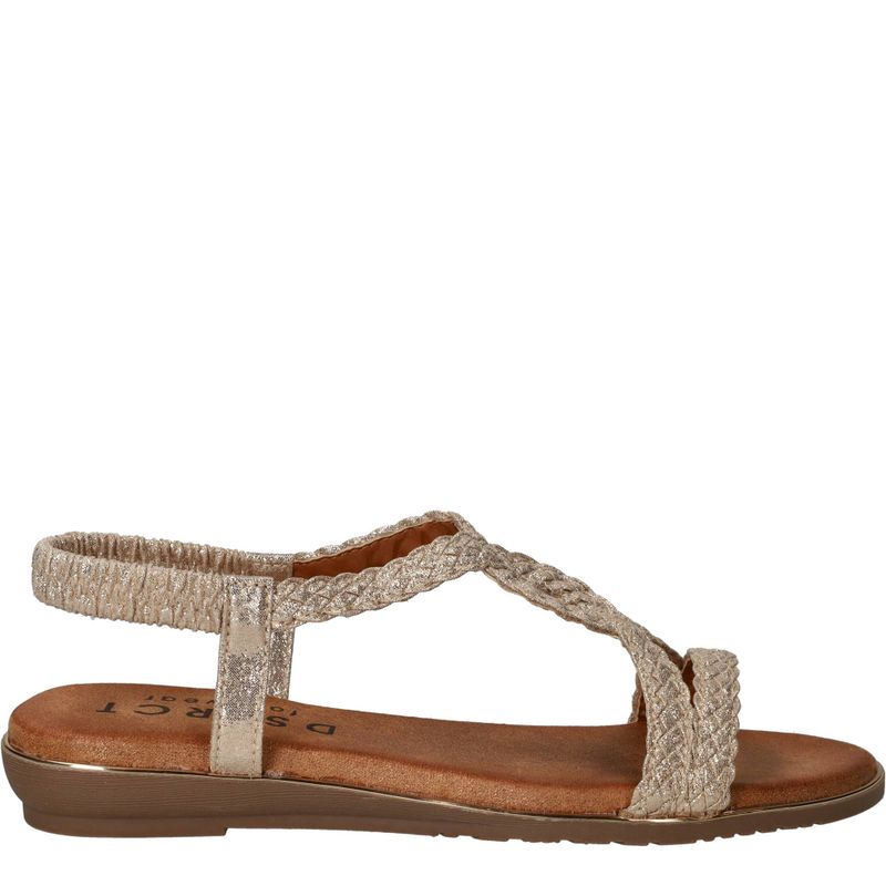 DSTRCT Sandalen Goud Dames