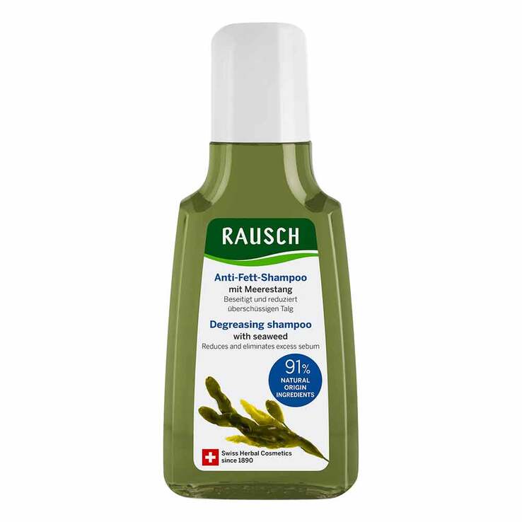 Rausch Anti-Fett-Shampoo mit Meerestang, 40 ml