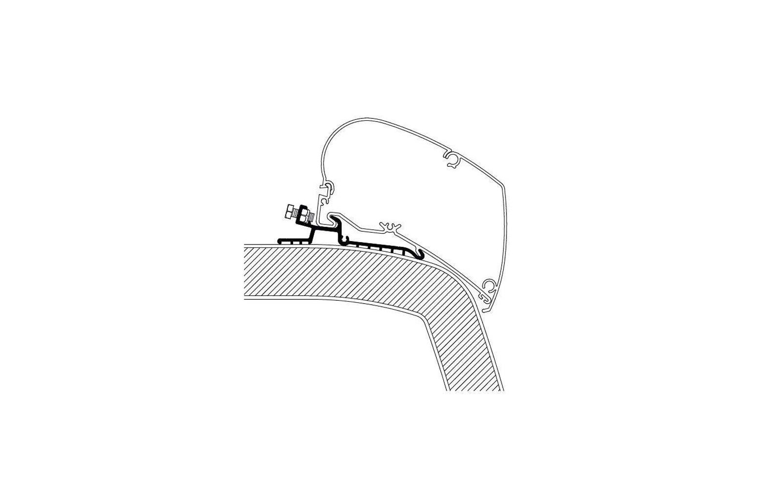 Thule Markisenadapter Hymer SX 3,5m
