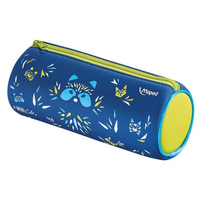 Maped Mini Cute - Trousse vide 1 compartiment - bleu