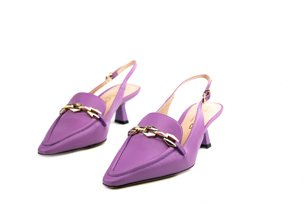 Eva Luna Slingback Bounganville Nappa