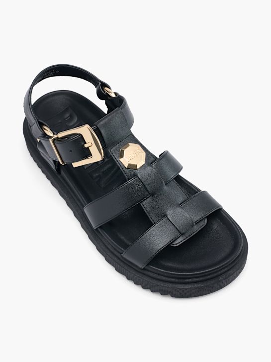 Buffalo Sandalette Schwarz