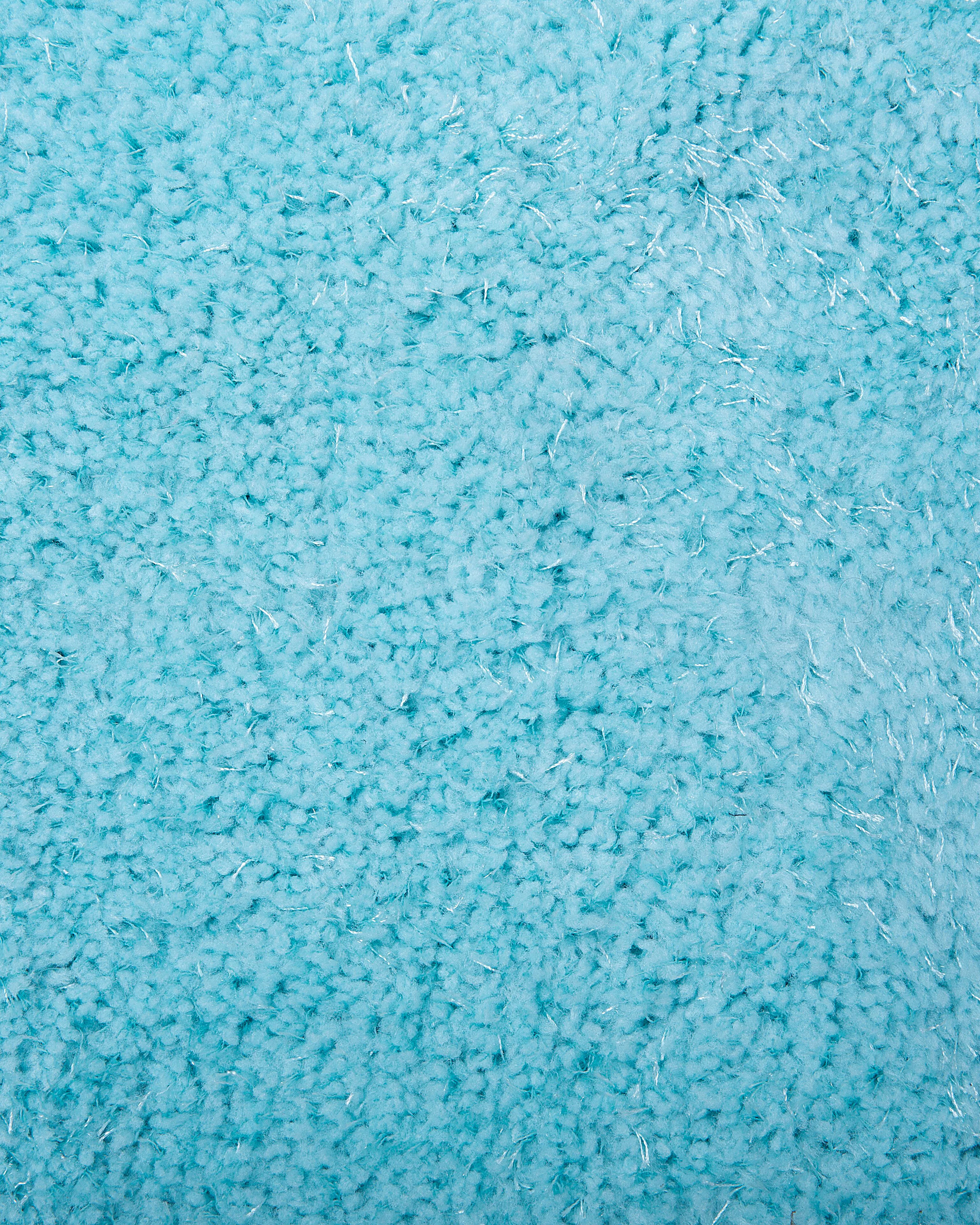 Hoogpoligvloerkleed DEMRE Lichtblauw 140 x 200 cm