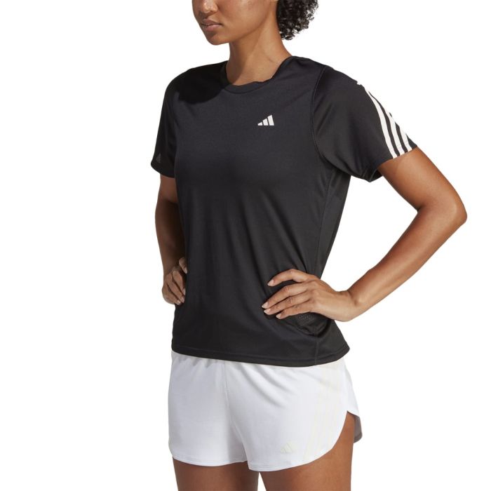 adidas Dame T-shirts Run Icons 3-Stripes Short Sleeve Tee Sort