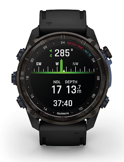 GARMIN - ORDINATEUR DE PLONGEE DESCENT MK3i BRACELET NOIR