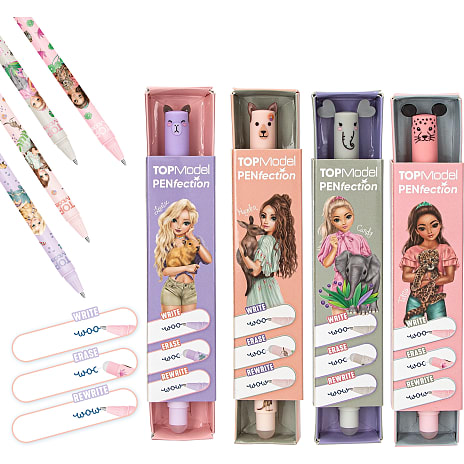 TOPModel viskbar gelpen – flere varianter – assorteret