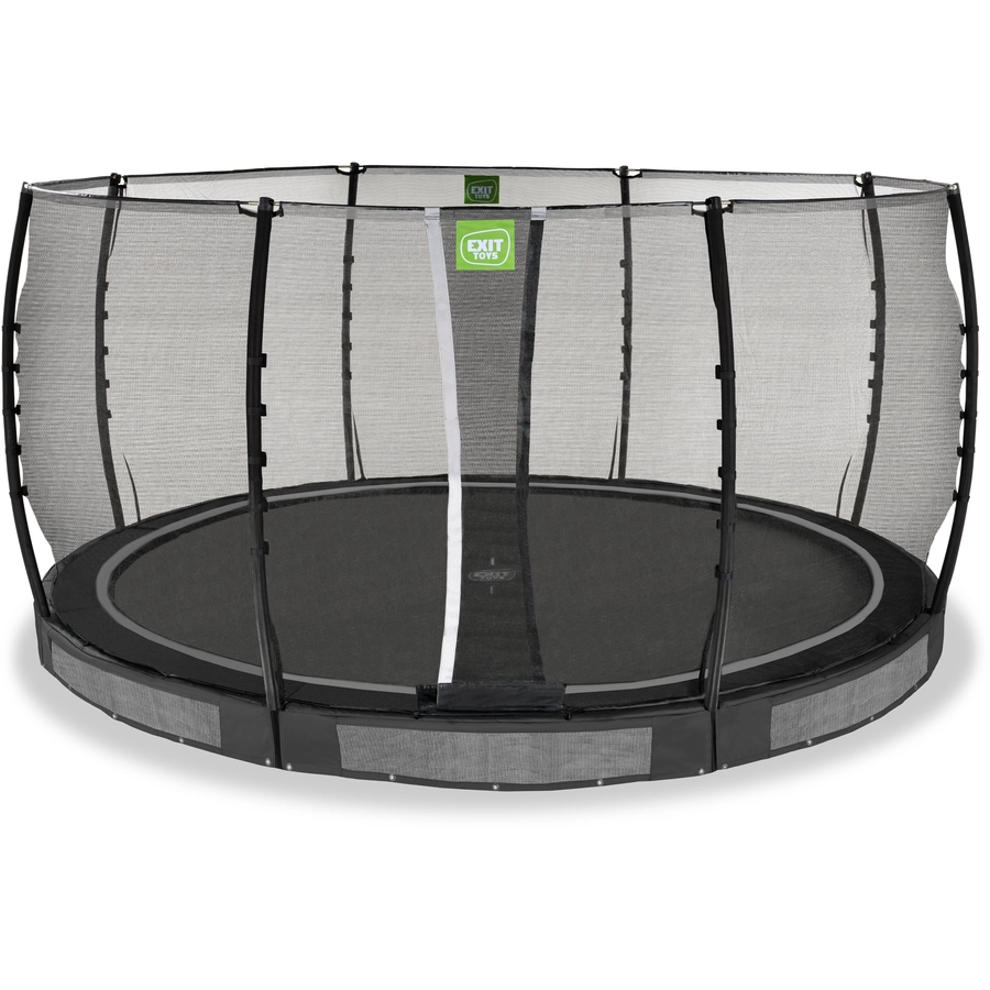 EXIT Allure Classic Bodentrampolin ø 427cm - schwarz