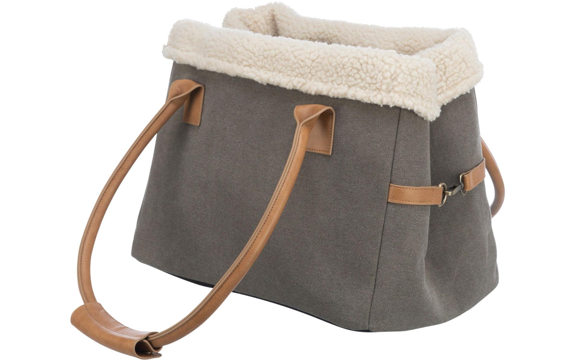 TRIXIE Tiertransporttasche »Rachel, 25 × 30 × 40 cm, Grau/Hellbraun« bis 7 kg