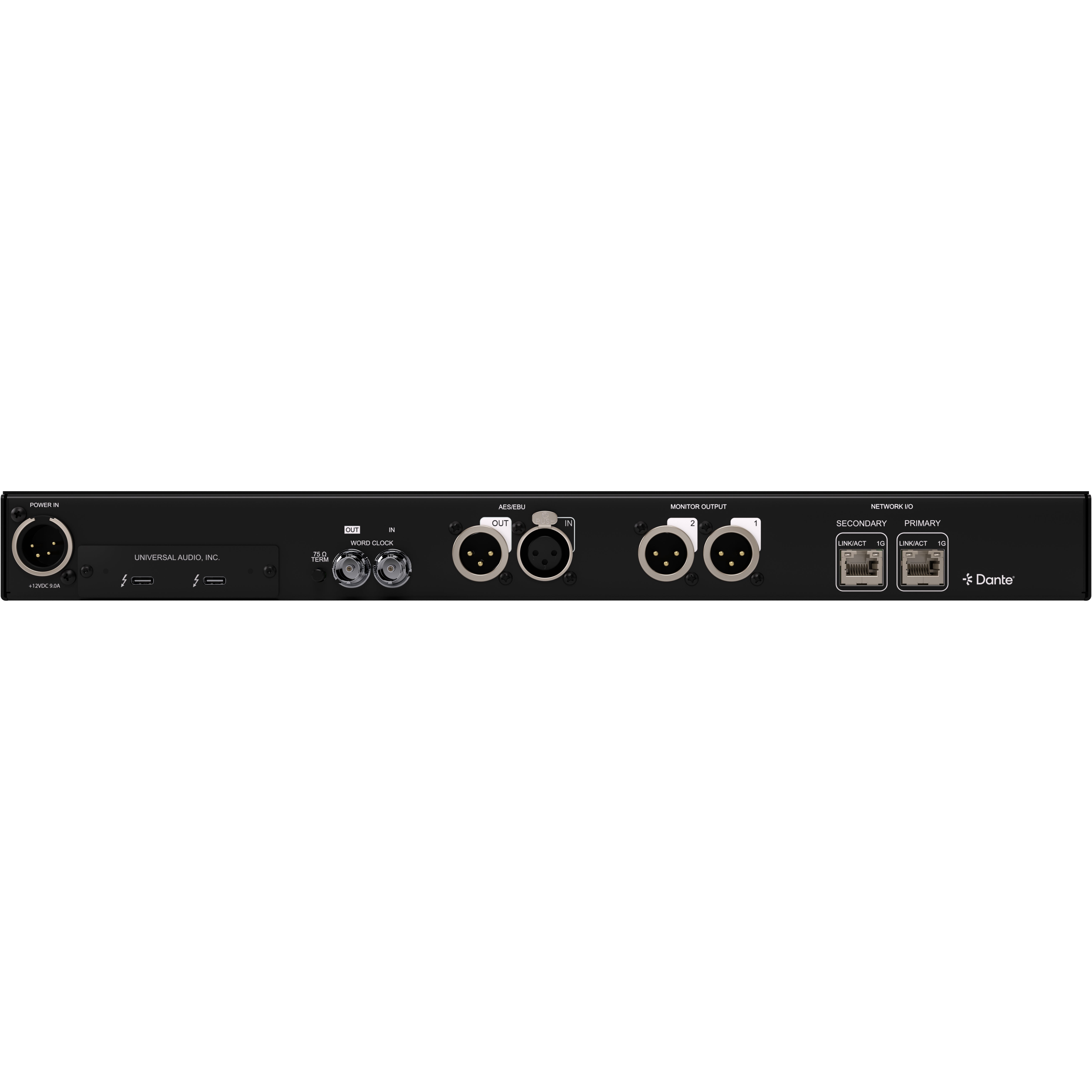 Universal Audio Apollo x16D Ultimate Thunderbolt 3 rack audio interface