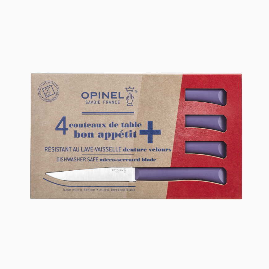 Couteau de table Bon Appétit + Violet